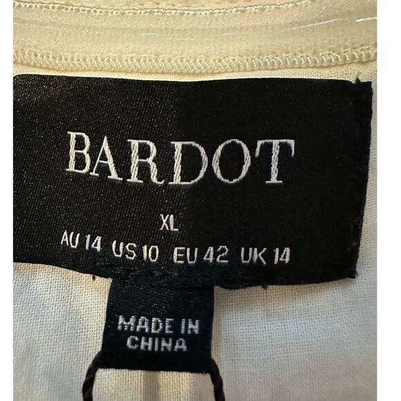 Bardot Women's Lila Corset Bustier Top Floral Detail Size 10 NWT Revolve Fashion - Picture 5 of 9